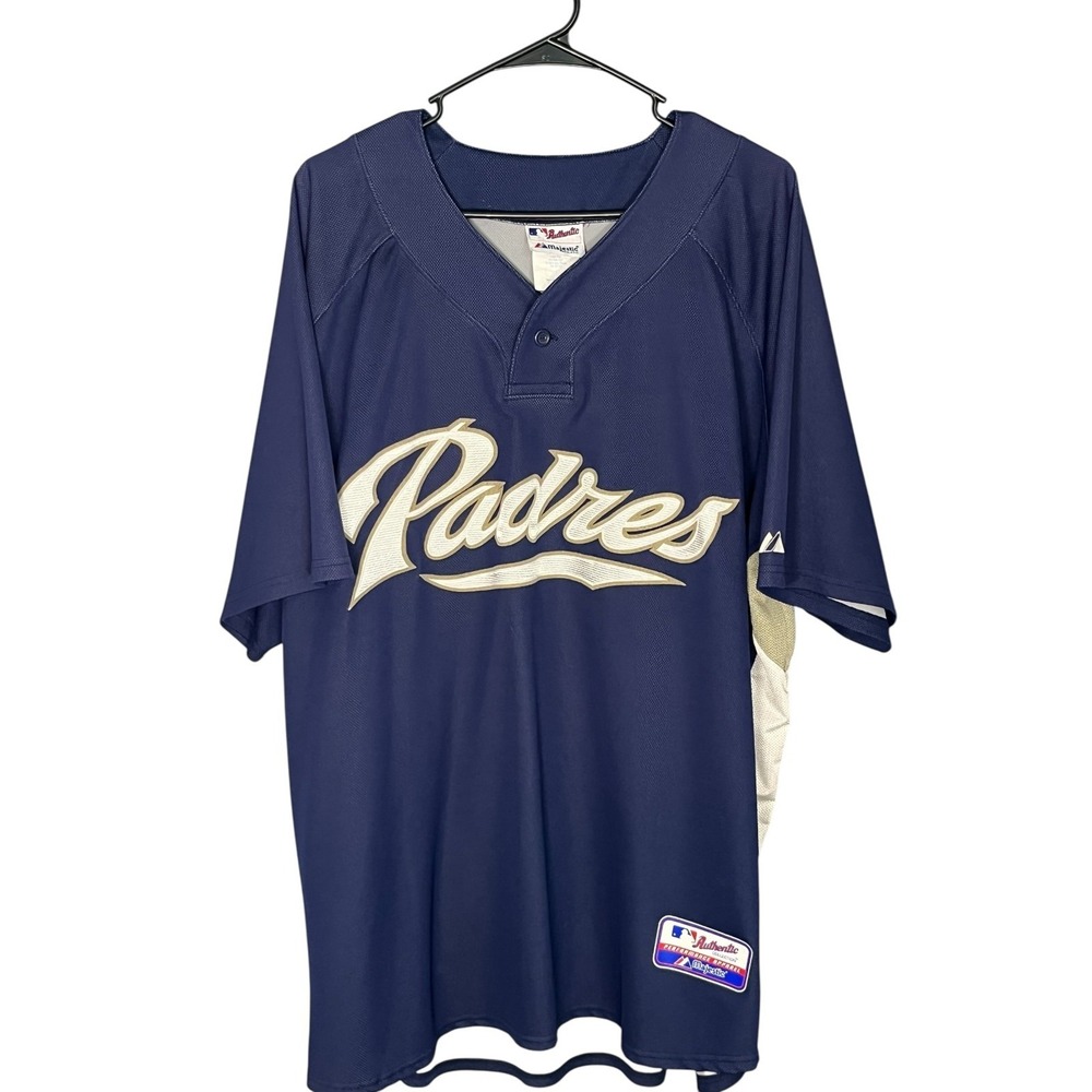 Authentic Majestic Vintage MLB San Diego Padres Men's Jersey Embroidered #8 XXL